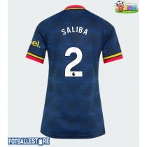 Arsenal William Saliba #2 Bortedrakt Dame 2026-27 Kortermet